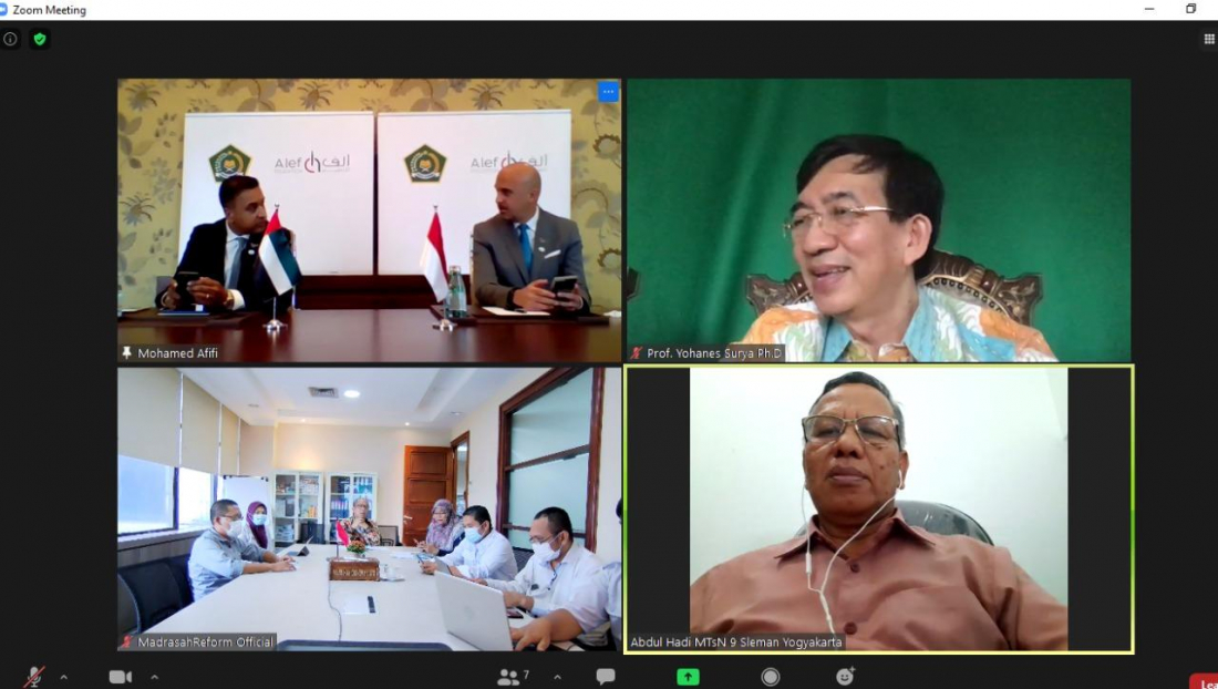 Sinergi Indonesia & UEA, 500ribu Siswa Madrasah Nikmati Platform Pembelajaran Digital 2021