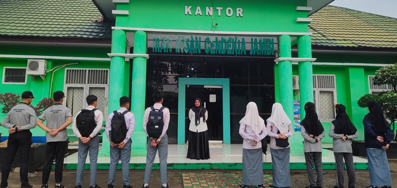 MAN IC Jambi Kirim Delegasi Terbaik untuk Seleksi Calon Paskibraka Tingkat Kabupaten