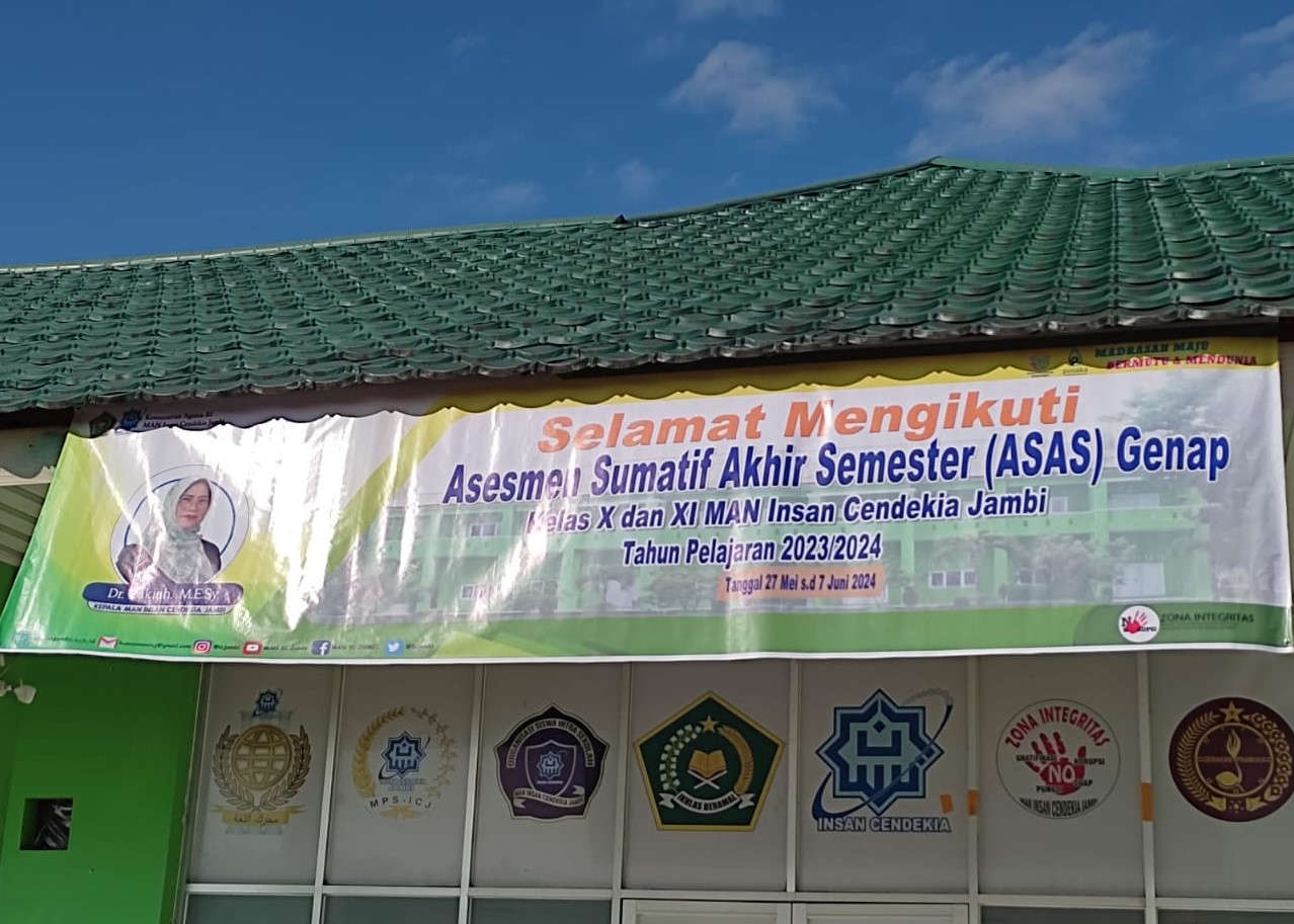 Kepala MAN IC Jambi Pastikan Kelancaran Pelaksanaan Asesmen Sumatif Akhir Semester Genap Tahun Pelajaran 2023/2024