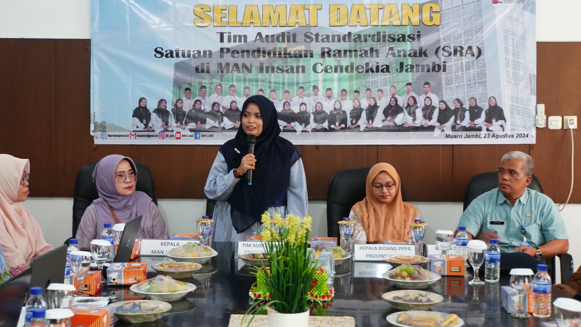 Komitmen pada Pendidikan Ramah Anak, MAN IC Jambi Jalani Audit Standardisasi Satuan Pendidikan Ramah Anak (SRA)