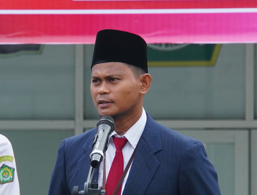 Sumpah Pemuda di MAN IC Jambi, Wakil Kepala Bidang Sarpras Serukan Persatuan dan Semangat Nasionalisme