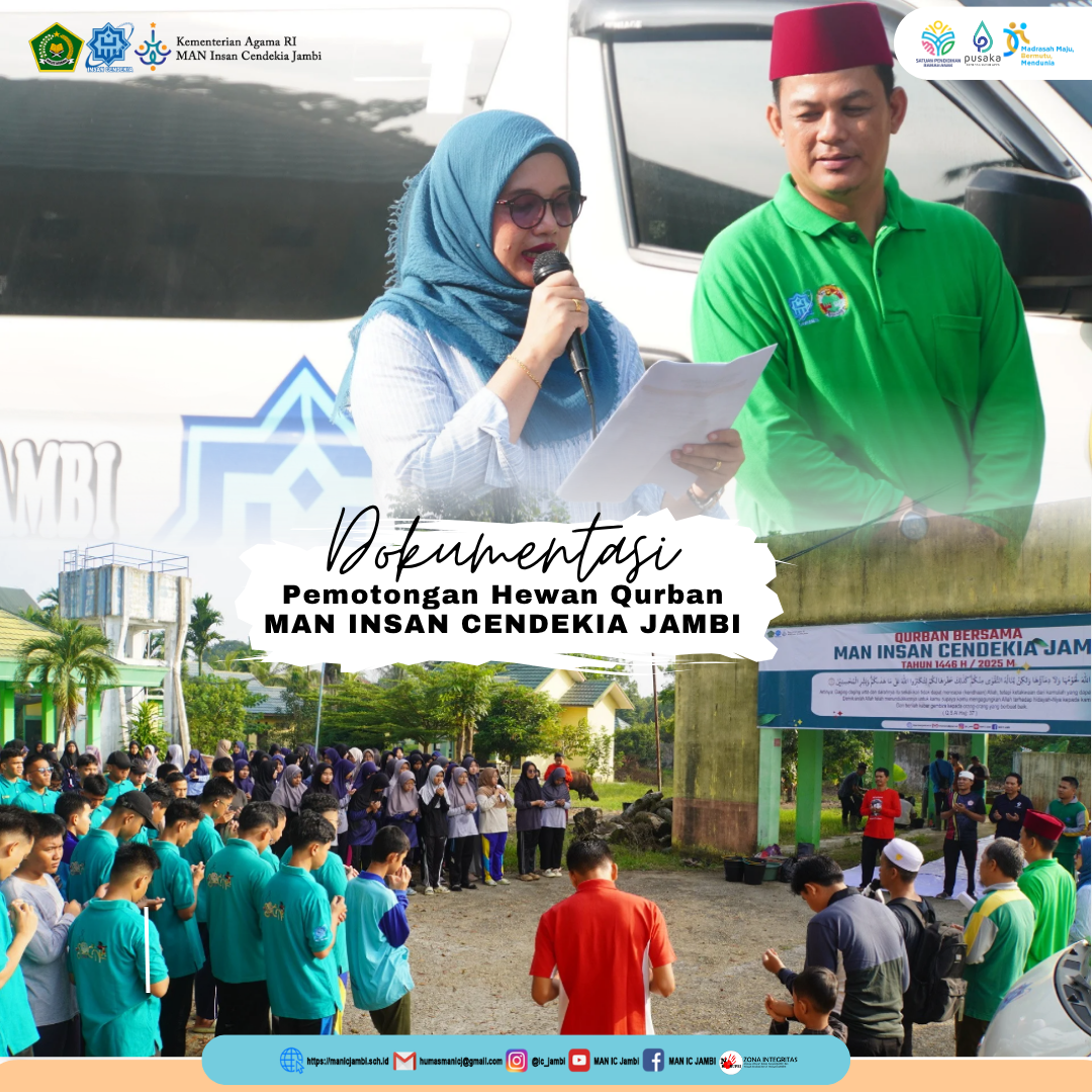 Wali Kota Jambi Berqurban di MAN IC Jambi, Wujud Sinergi dan Dukungan terhadap Dunia Pendidikan