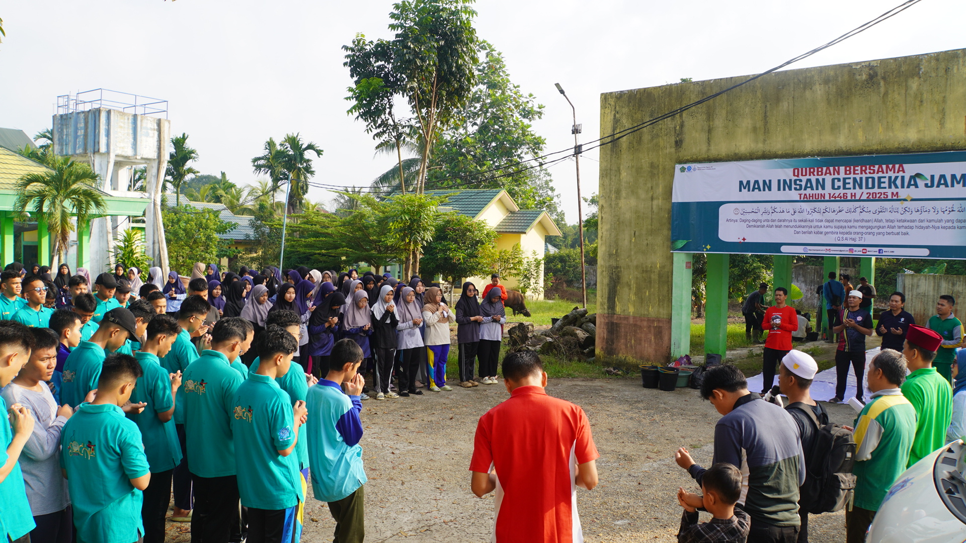 Sapi Kedua dari Partisipasi Tujuh Nama, Tampilkan Semangat Berbagi di Hari Raya Qurban