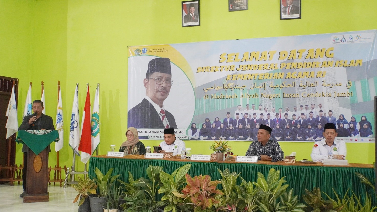 Dirjen Pendis Kemenag RI Apresiasi Prestasi MAN IC Jambi
