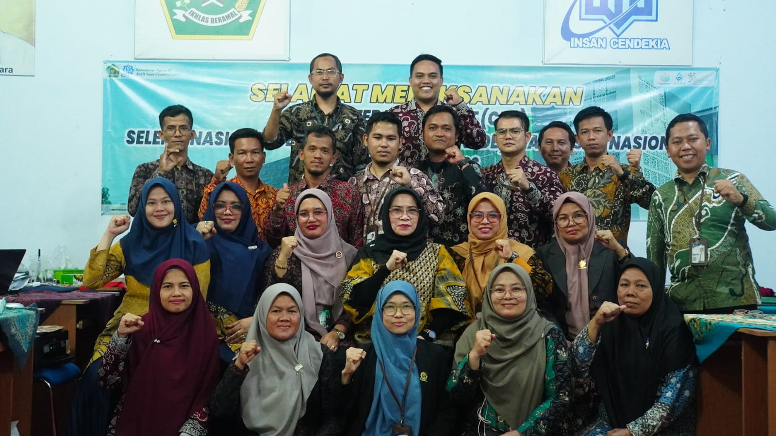 Dukungan dan Sinergi Panitia SNPDB, Kepala MAN IC Jambi Beri Apresiasi