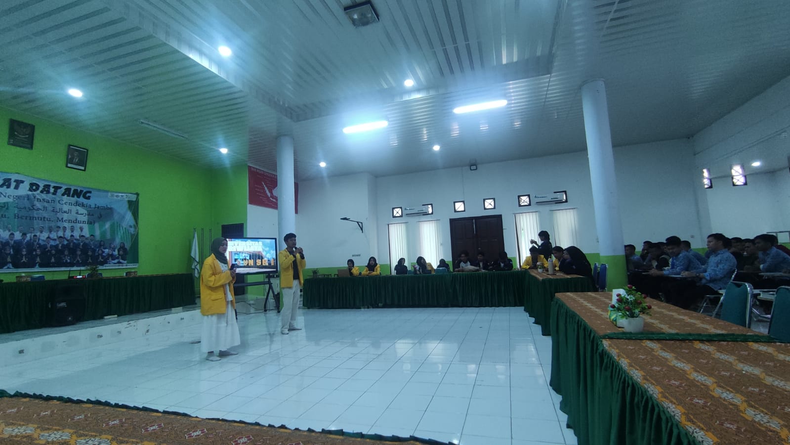 HIMAJA UNSRI Gelar Sosialisasi Sriwijaya Besanjo 2026  untuk Murid Kelas XII MAN IC Jambi