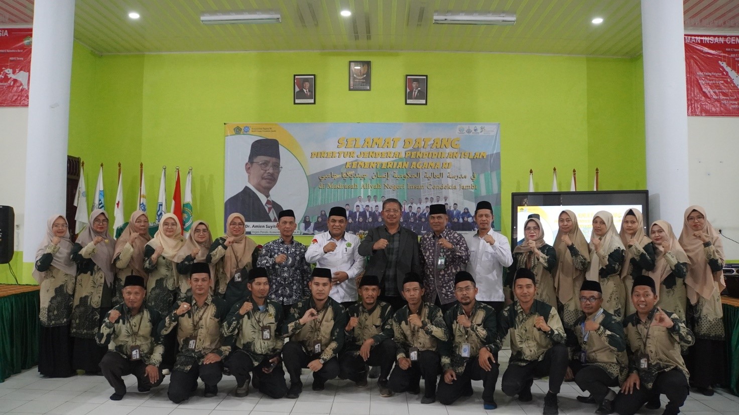 Kedatangan Dirjen Pendis Kemenag RI Bawa Semangat Baru bagi Guru MAN IC Jambi