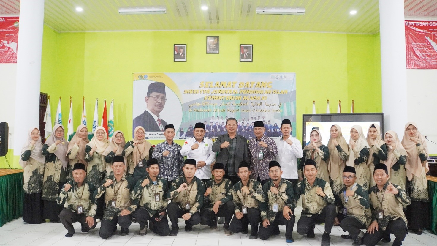 Kedatangan Dirjen Pendis Kemenag RI Bawa Semangat Baru bagi Guru MAN IC Jambi