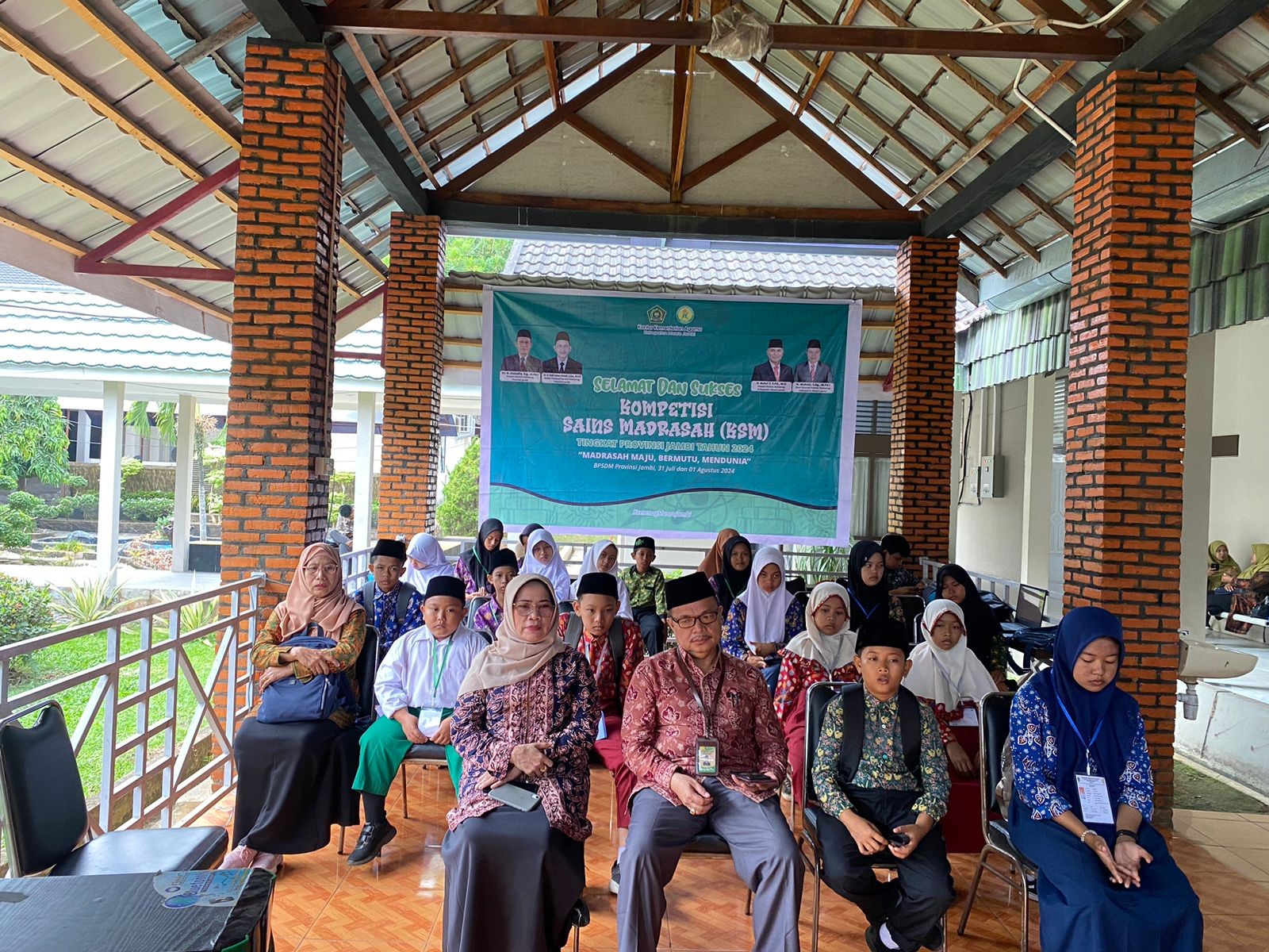 KEPALA MAN IC JAMBI SAKSIKAN PEMBUKAAN KSM TINGKAT PROVINSI  DI BPSDM JAMBI