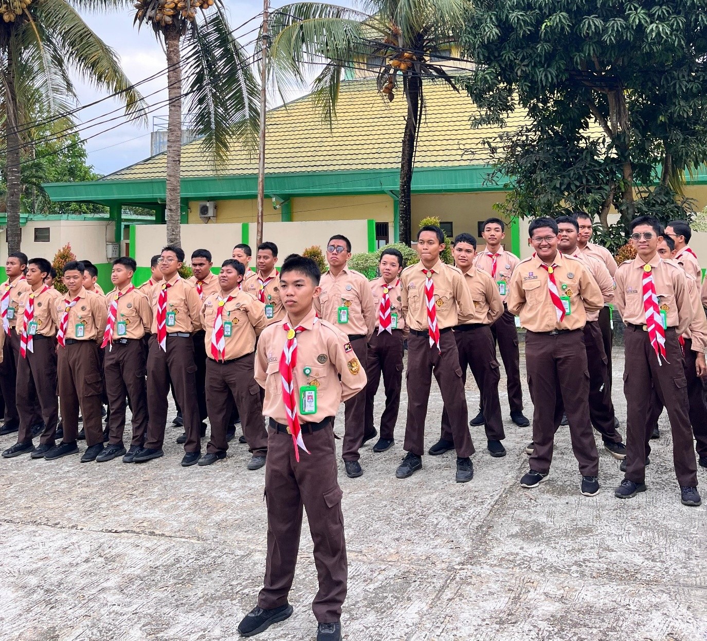 Latihan Rutin Pramuka MAN Insan Cendekia Jambi  Fokuskan Penguatan TKU dan TKK Penegak