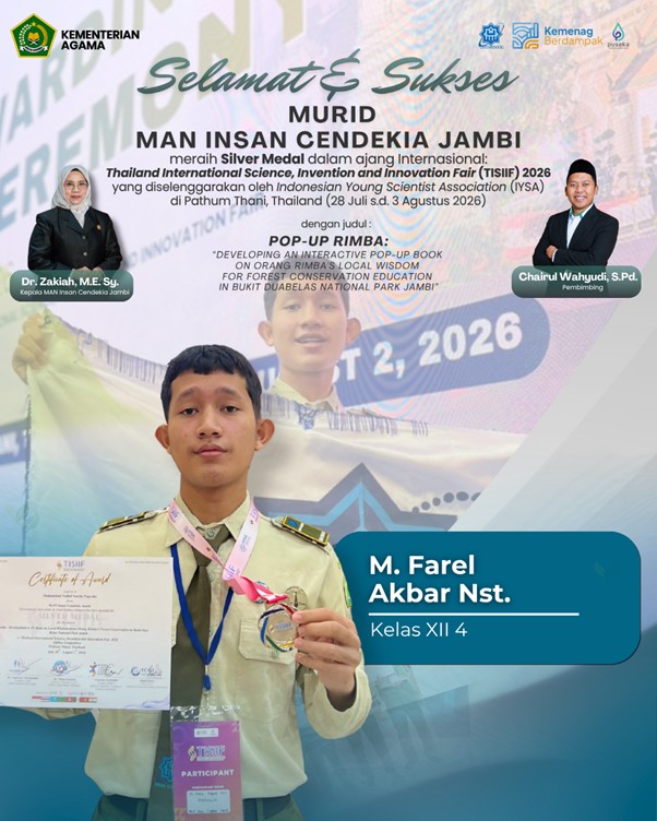 M. Farel Akbar Nasution Raih Silver Medal TISIIF 2026 di Thailand