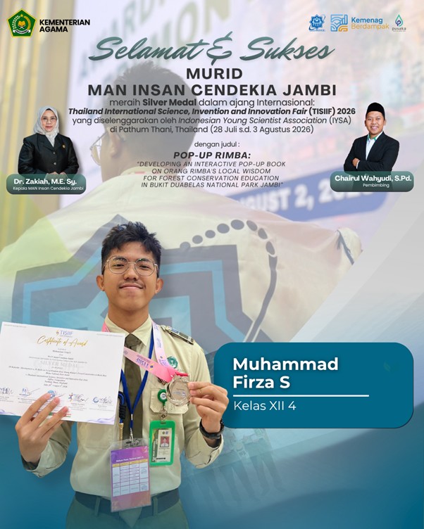 M. Firza S Raih Silver Medal TISIIF 2026 di Thailand