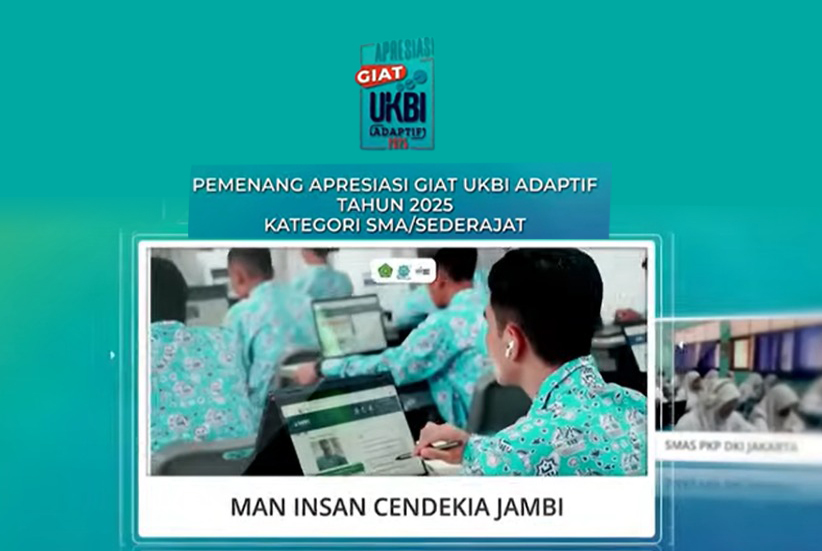 MAN Insan Cendekia Jambi Harumkan Kemenag di Ajang Apresiasi Giat UKBI Adaptif 2025