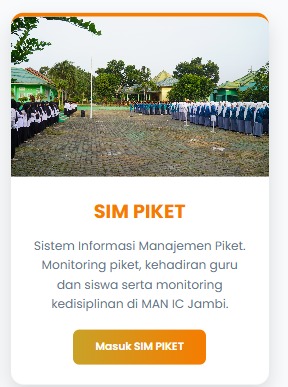 SIM Piket Diluncurkan, MAN IC Jambi Perkuat Disiplin dan Layanan Digital Berbasis Zona Integritas