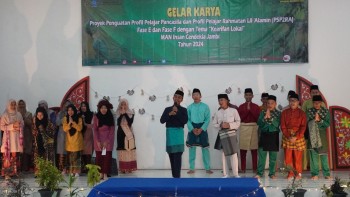 Jejak Budaya Nusantara: MAN IC Jambi Gelar P5P2RA Fase F dengan tema  Kearifan Lokal daerah Jambi 