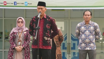Pesan Kakanwil Kemenag Provinsi Jambi untuk Matsama: Hindari Kekerasan, Fokus pada Pendidikan Berbasis Intelek dan Religius