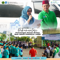 MAN IC Jambi Laksanakan Qurban 1446 H, Plh Kepala Madrasah Beri Pengarahan dan Apresiasi