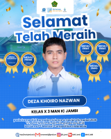Borong 5 Medali Nasional Sekaligus! Deza Khoiro Nazwan Antar MAN IC Jambi Bersinar di Ajang RSSO 2026 