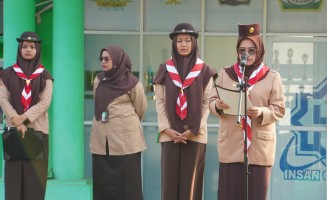 Hari Pramuka ke-63 di MAN IC Jambi, Pramuka MAN IC Jambi Bertekad Jaga NKRI