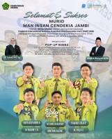 MAN Insan Cendekia Jambi Raih Silver Medal di TISIIF 2026 Thailand