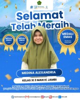 Tiga Medali Emas Sekaligus! Murid MAN IC Jambi Harumkan Nama Kemenag RI  di Festival Olimpiade 2026
